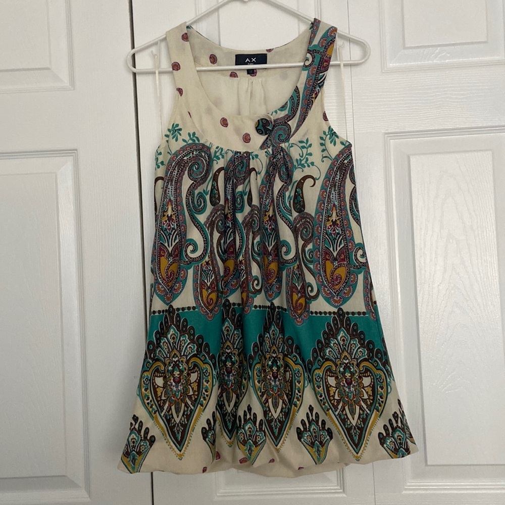 Ax Paris paisley top